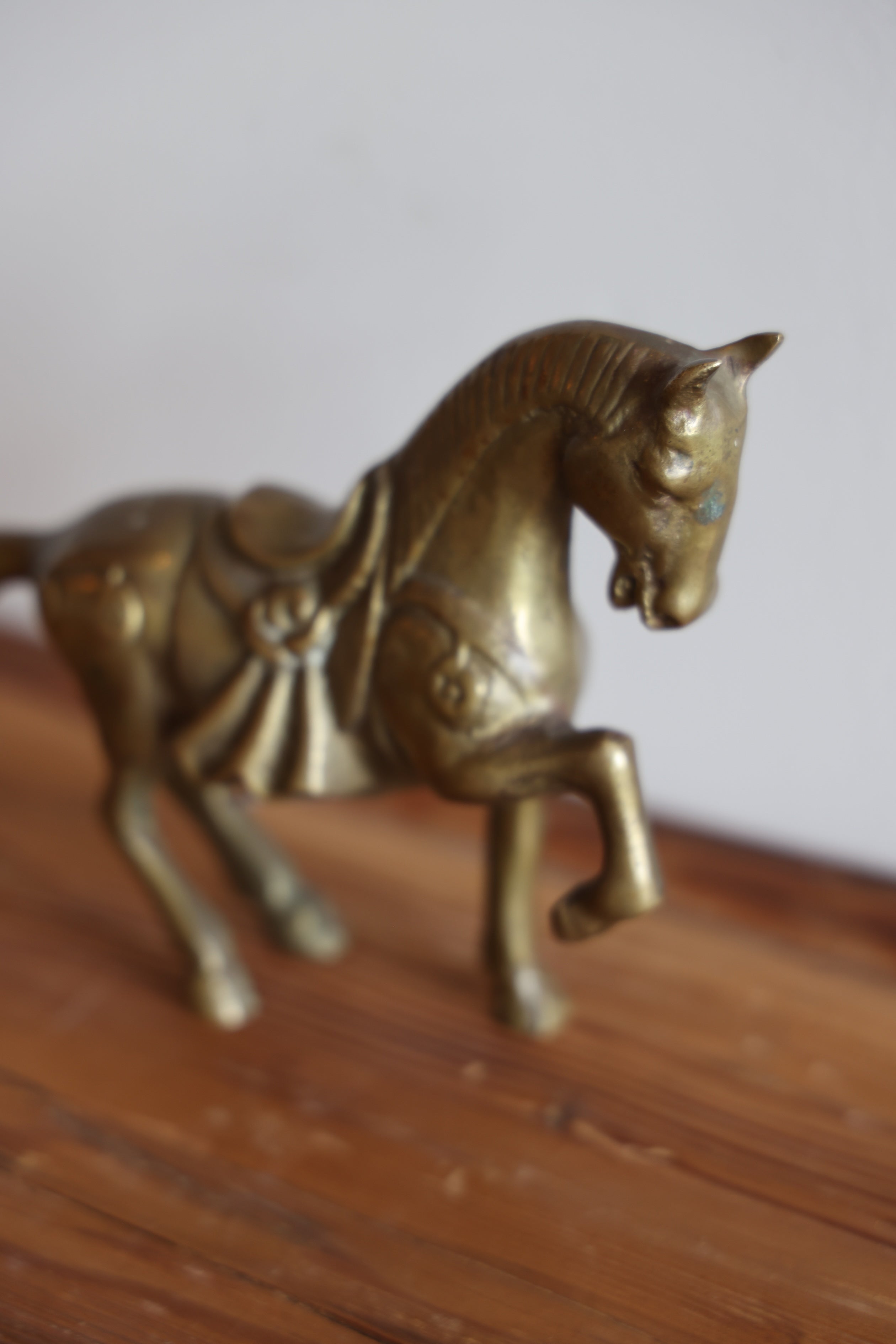 Vintage Brass Horse
