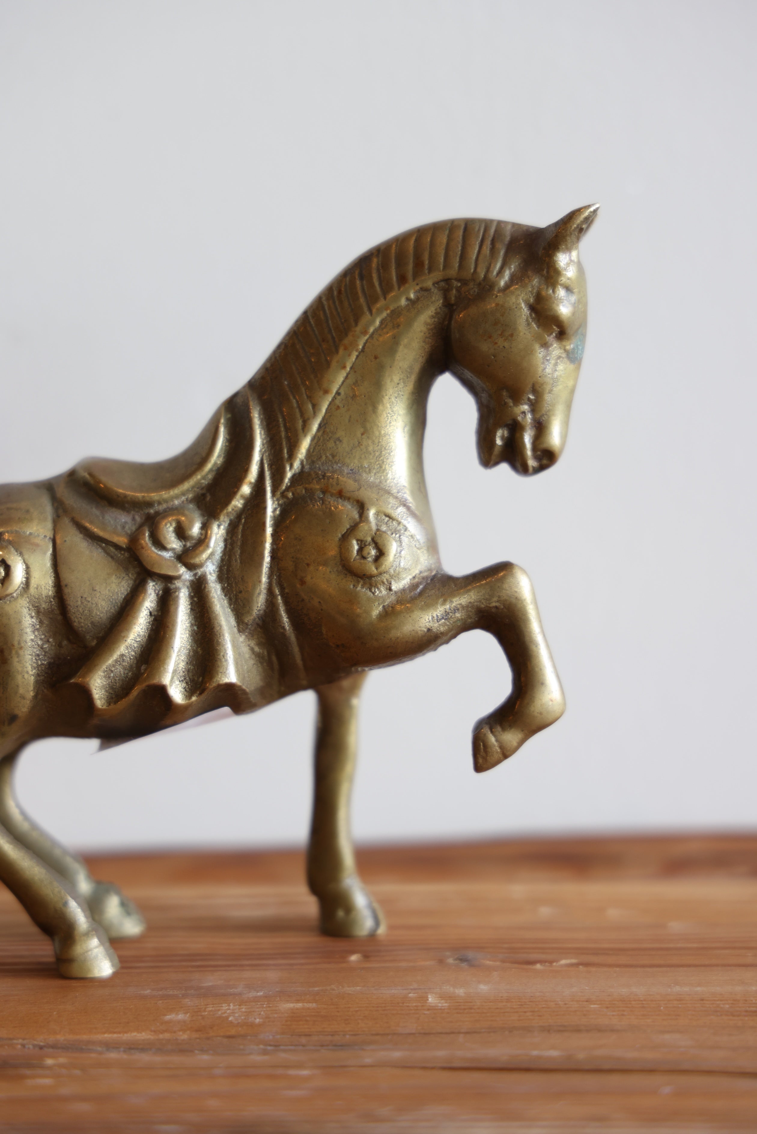 Vintage Brass Horse