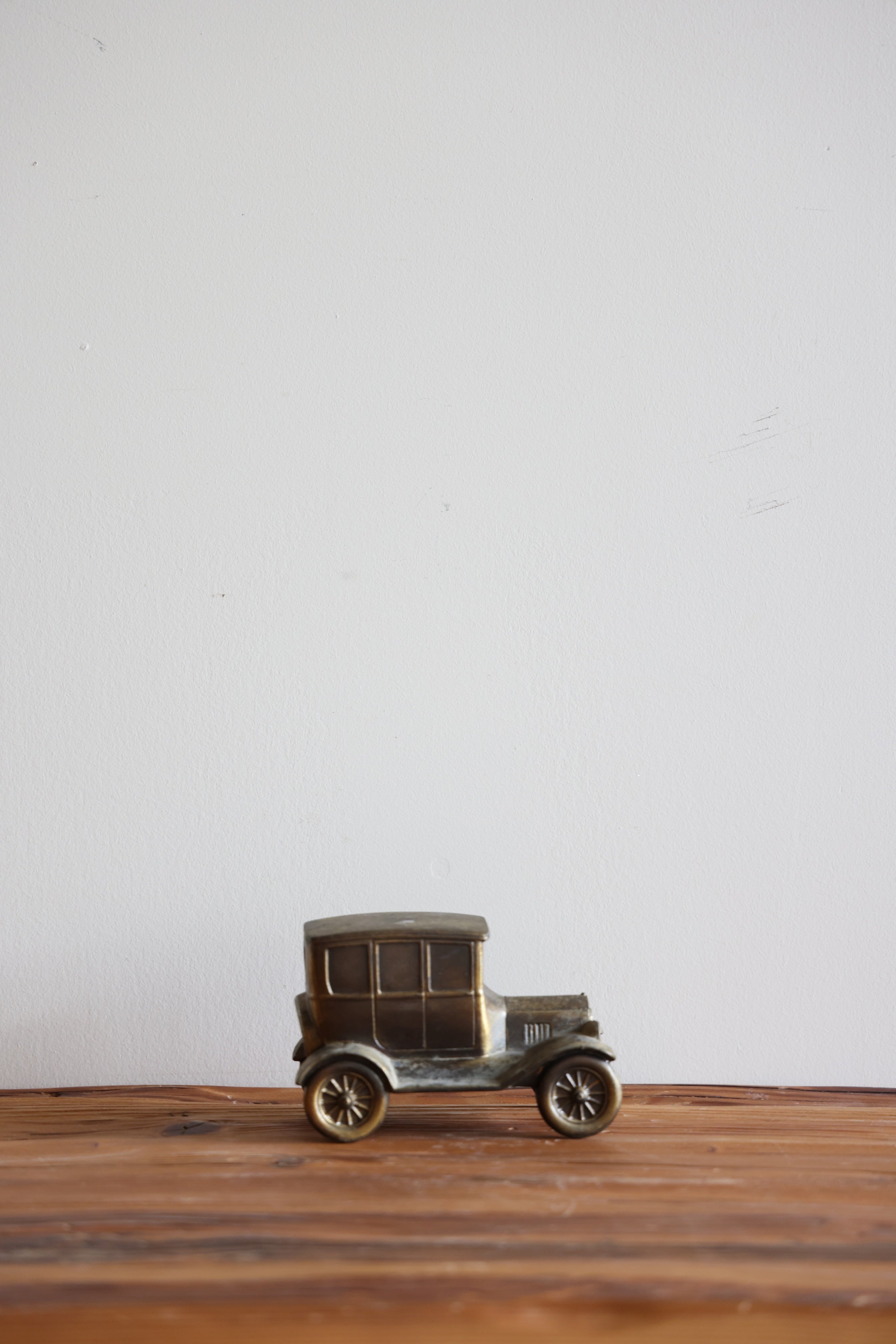 Vintage Metal Car Bank