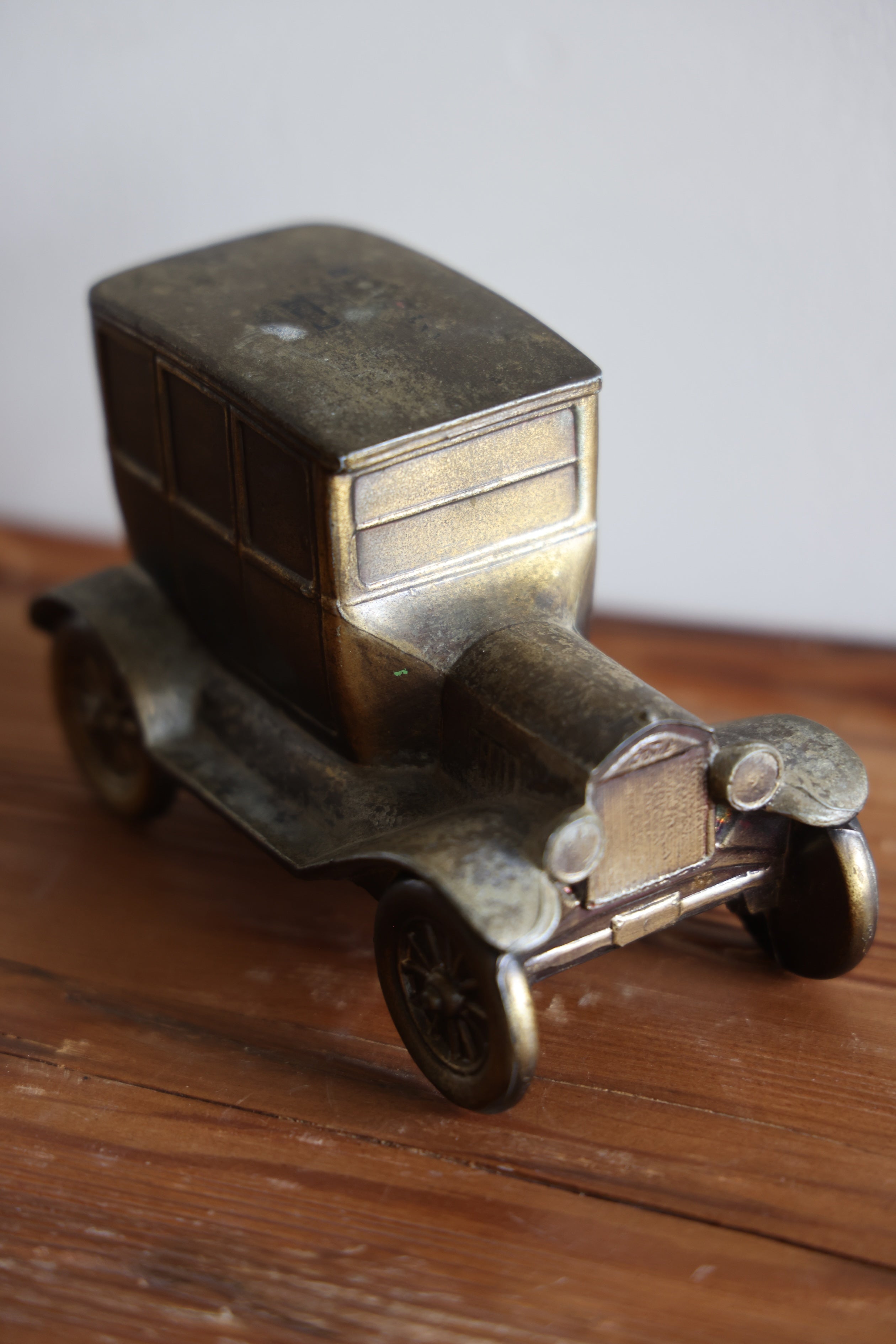 Vintage Metal Car Bank