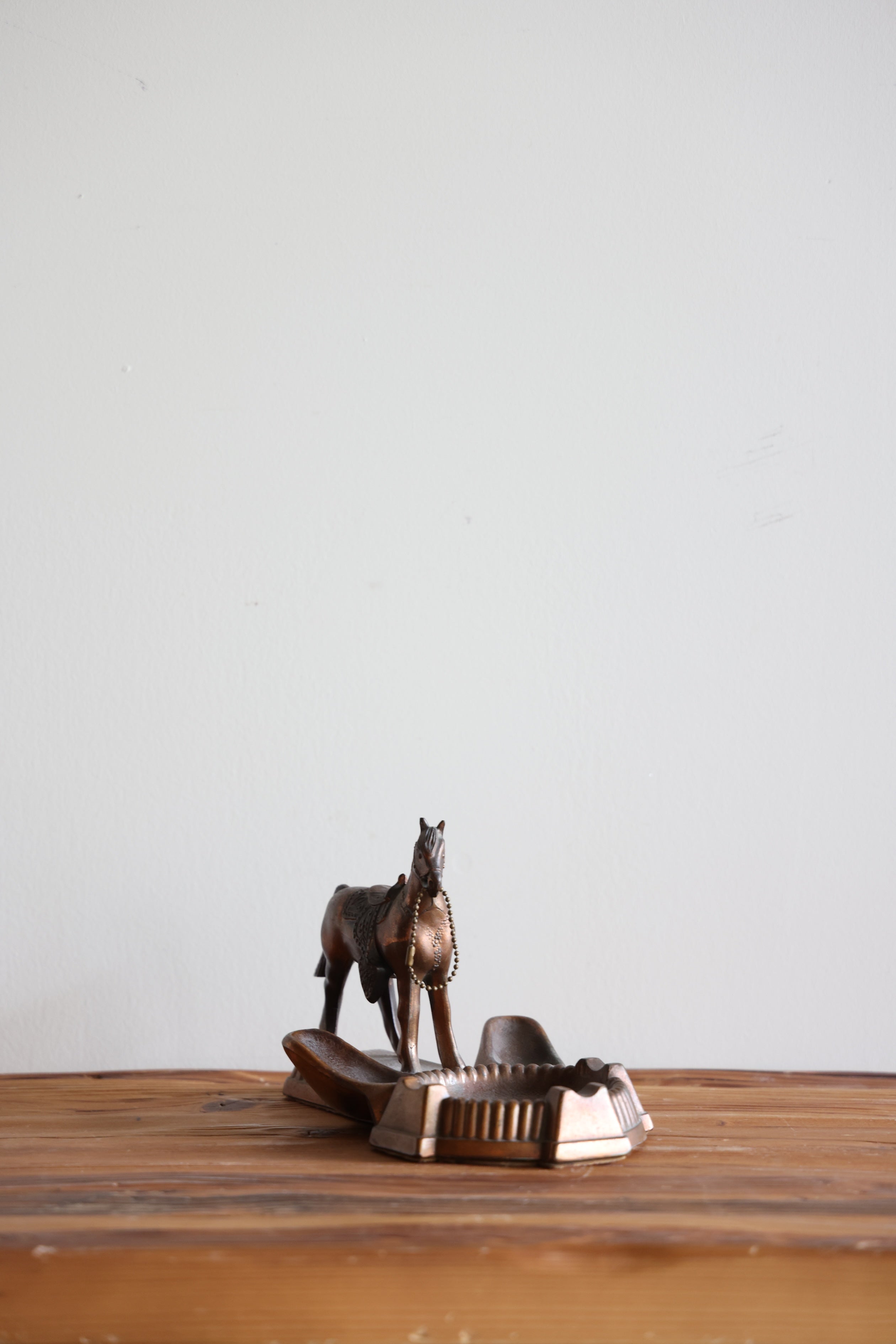 Vintage Horse Pipe Tray