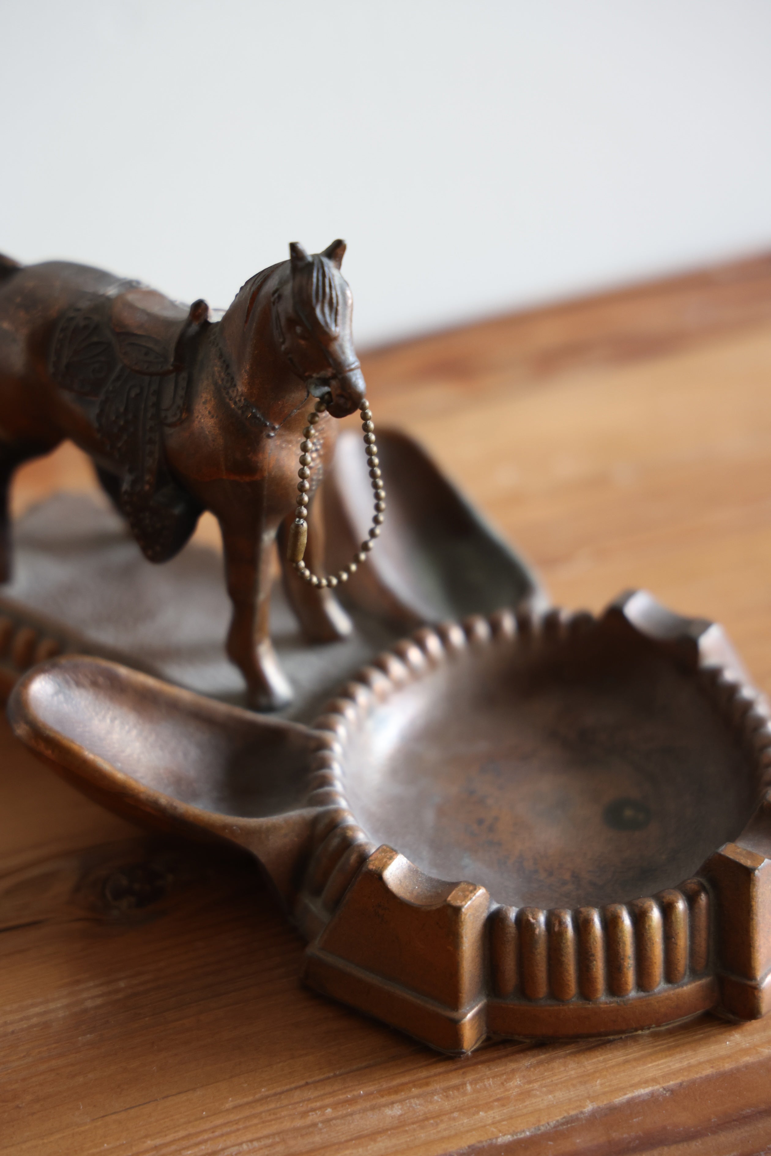 Vintage Horse Pipe Tray