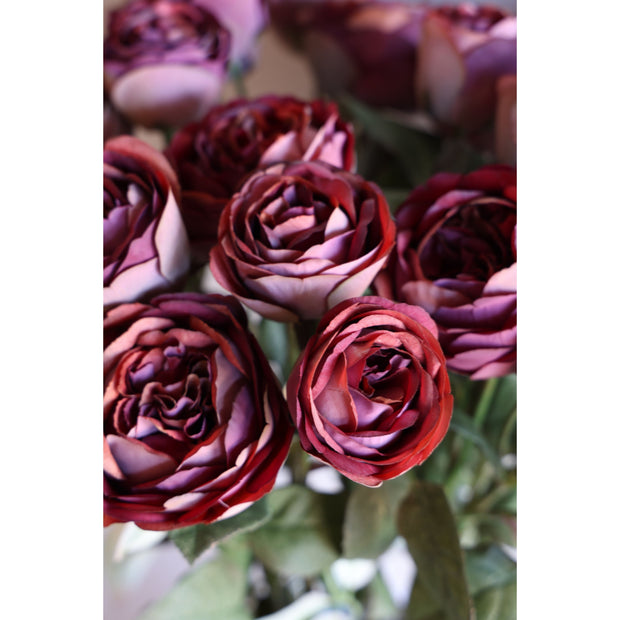 Rose Stem w/ Open Bud