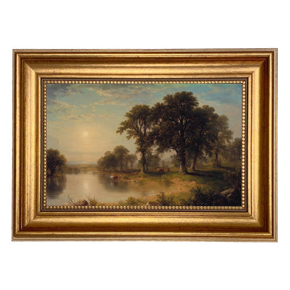 Summer Afternoon by Asher Durand Vintage Painting Print