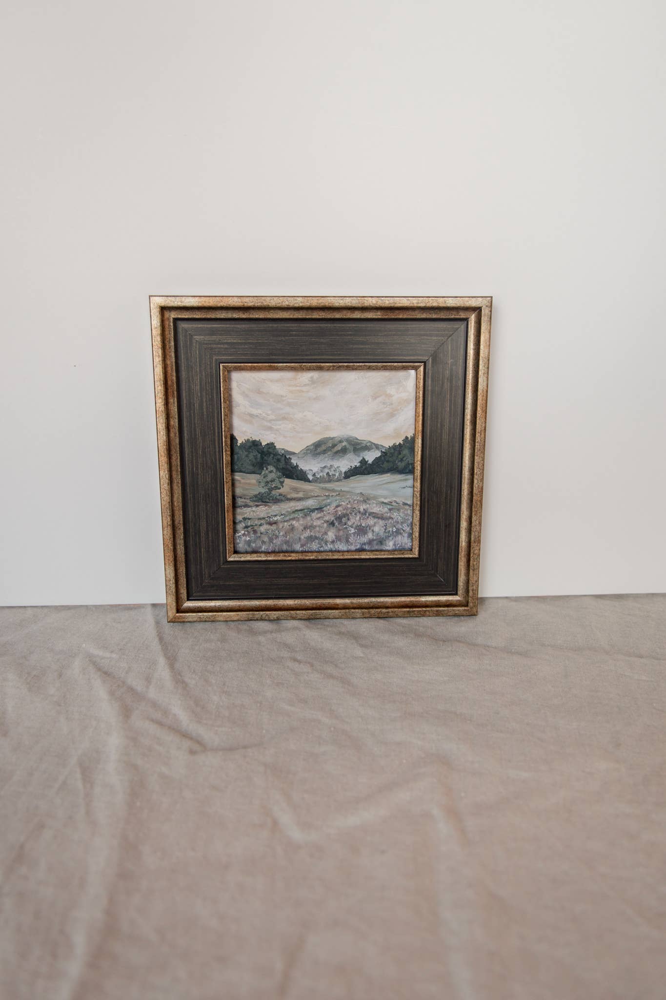 Antique Style Framed Art Print - Landscape - 