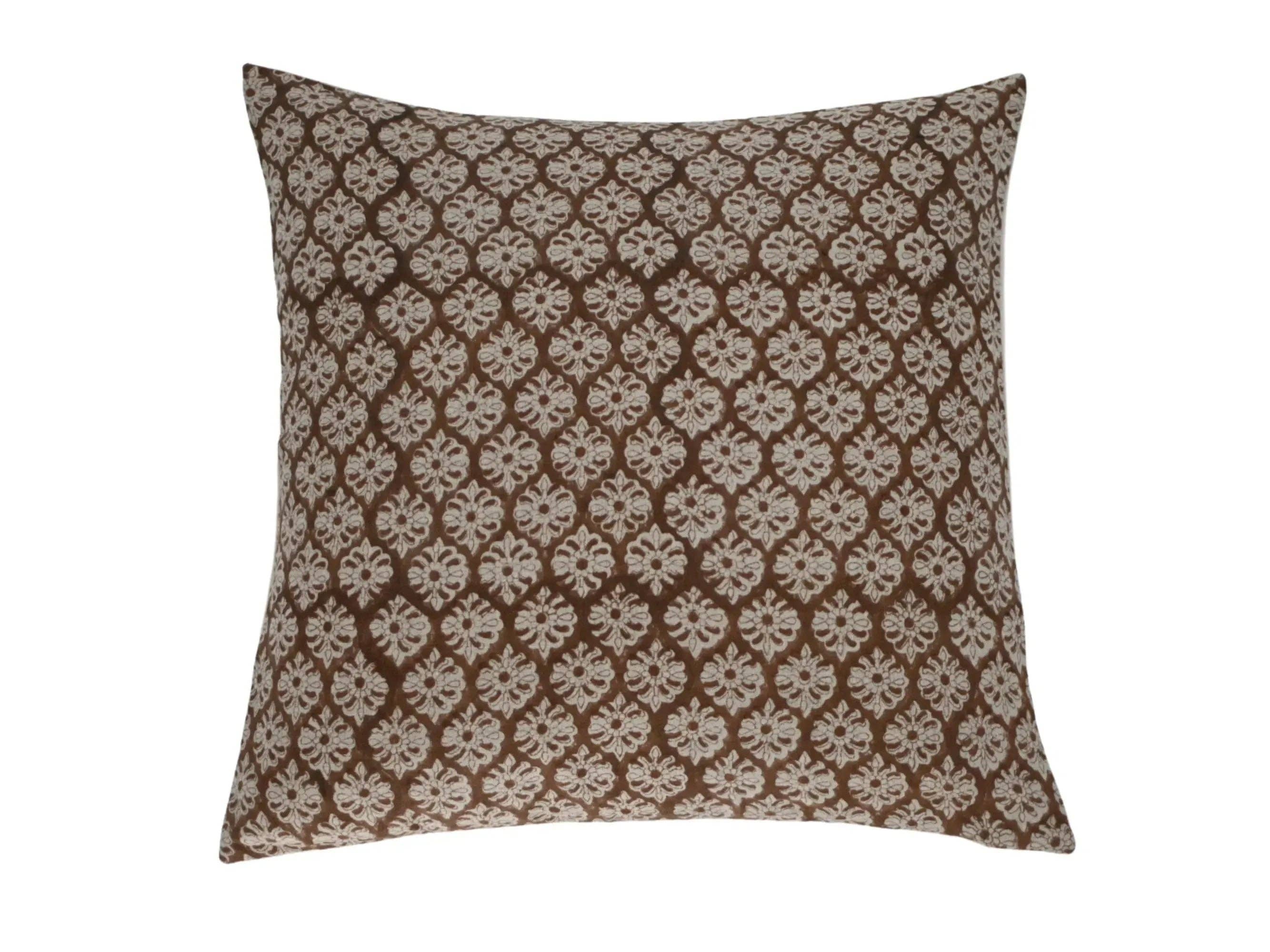 Lucia Block Print Pillow