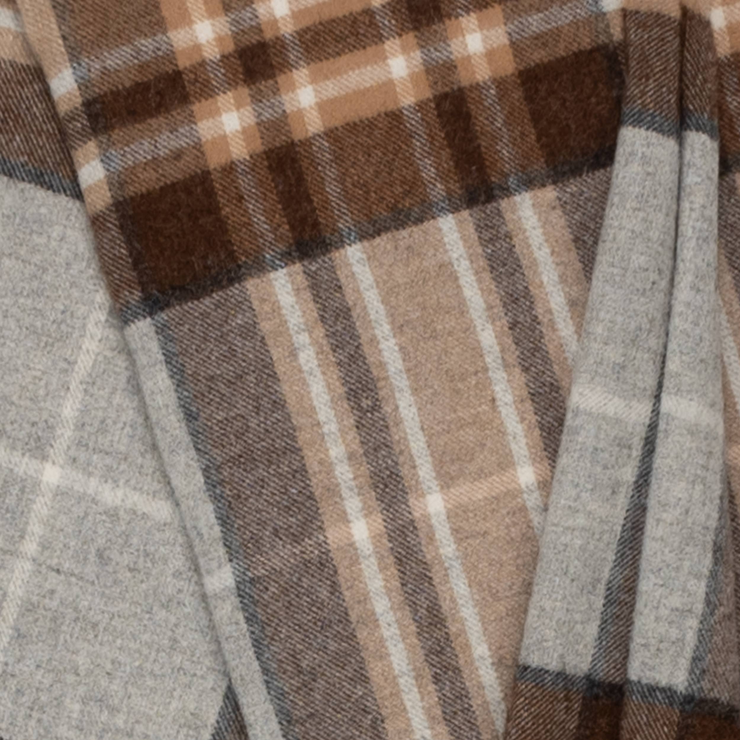 Highland Tweeds Shetland Lambswool Throw (McKellar)