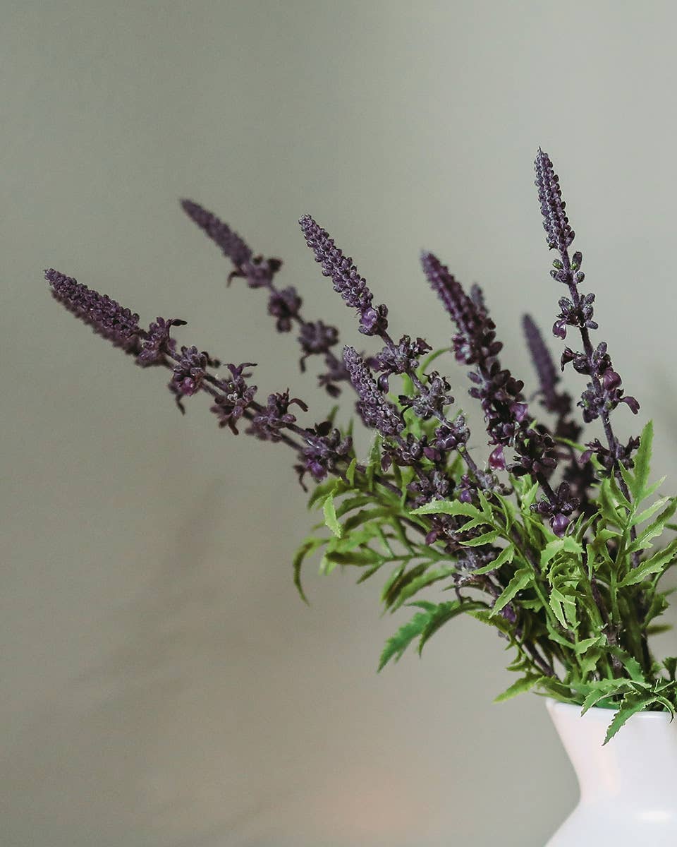 Artificial Lavender Bush 20.5