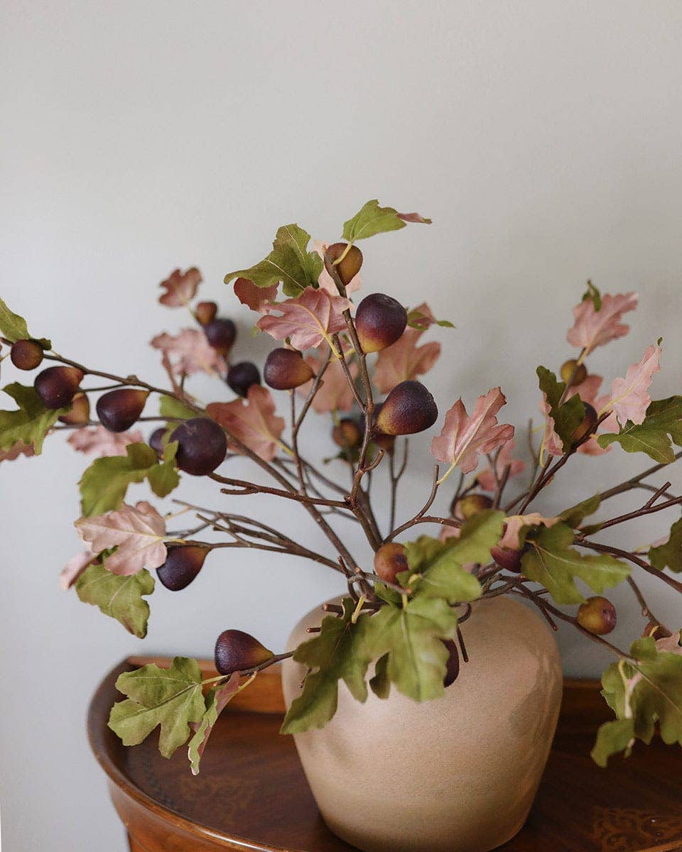 Faux Fig Fruit Branch 37