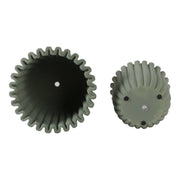 Sage Green Fluted Planter