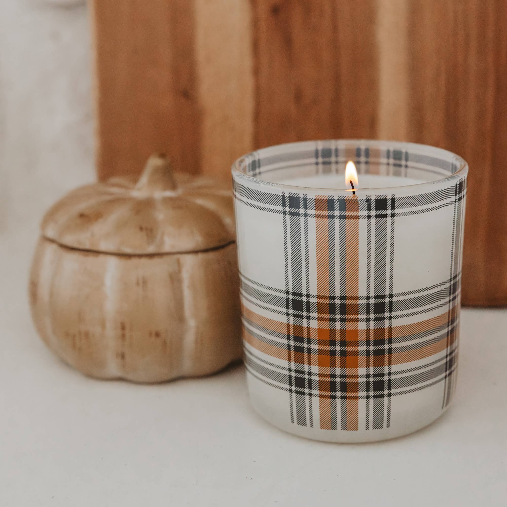 Hello Fall 12 oz Boxed Soy Candle