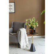 Amber Leopard Glass Vase