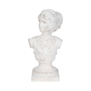 White Distressed Venus Bust Sculpture
