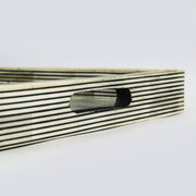 Pinstripe Bone Inlaid Decorative Trays
