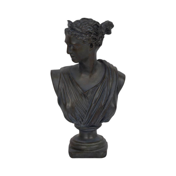 Bronze Grecian Bust Sculpture