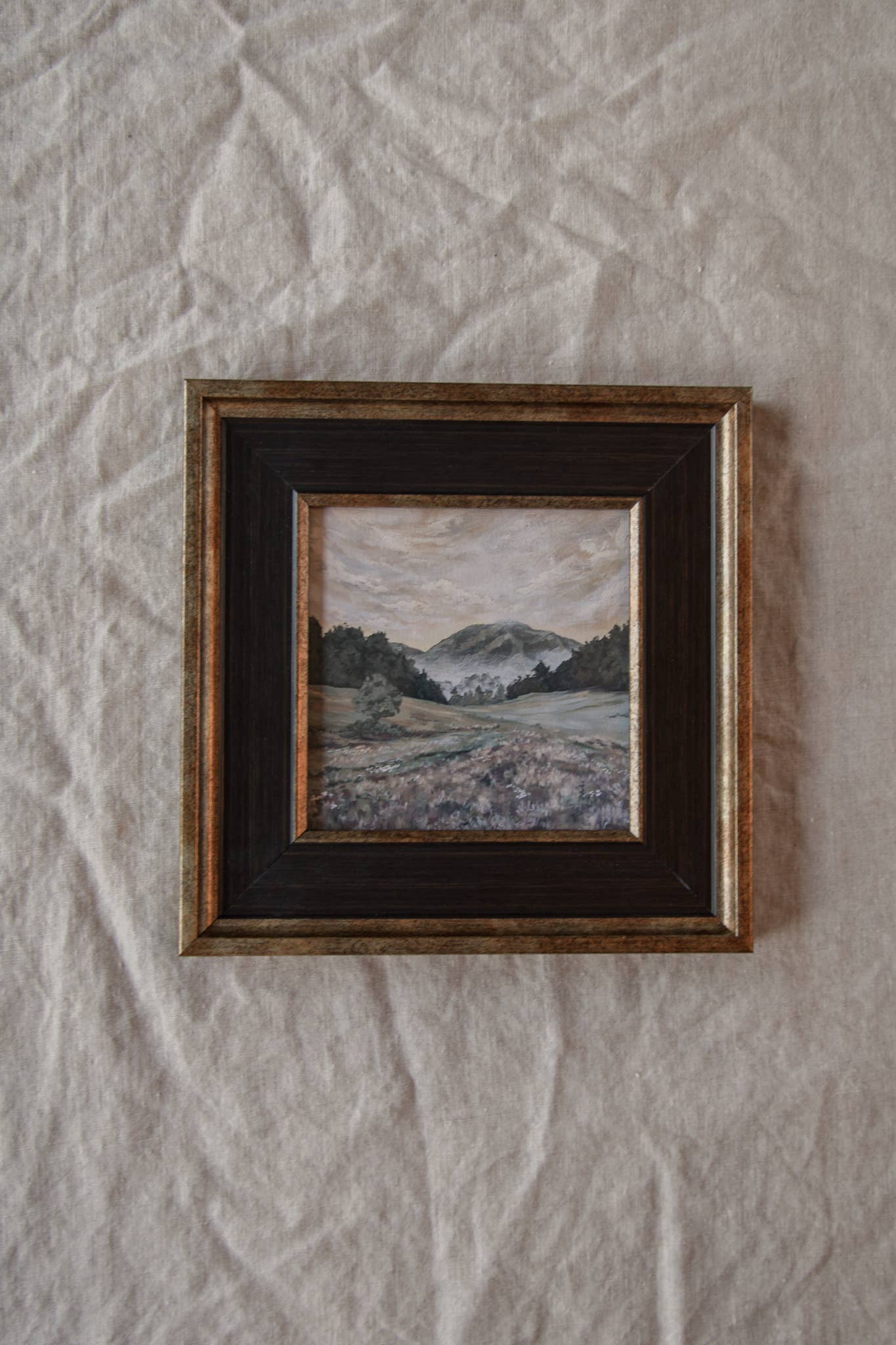 Antique Style Framed Art Print - Landscape - 