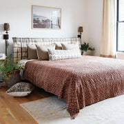 Tulsi Saffron Natural Throw - 86" x 90"