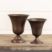 8.75" Flared Bronze Vase