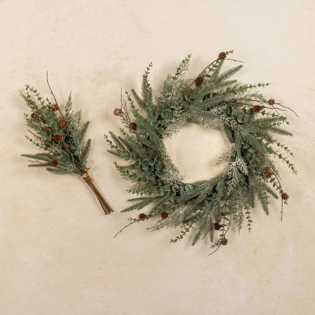 20" KRINGLE PINE W/ PINECONE BUNDLE