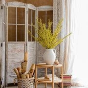 Flax Grass Stem in Yellow