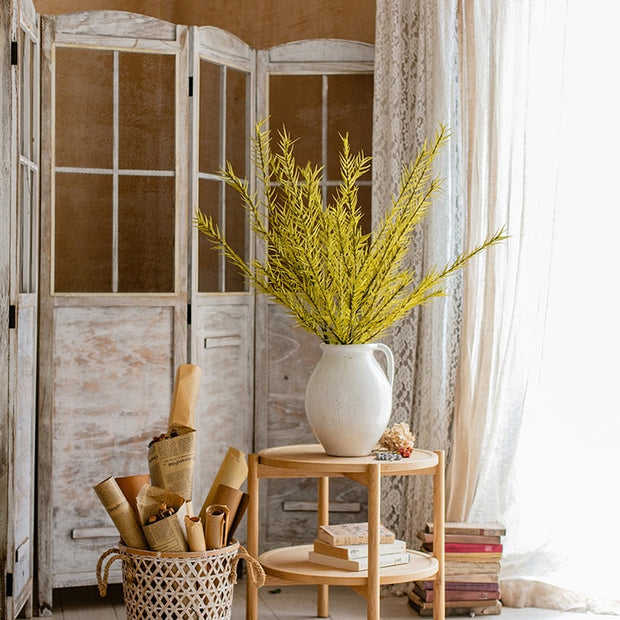 Flax Grass Stem in Yellow