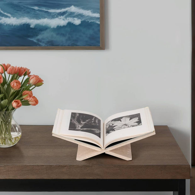 Tan Marble Bookstand