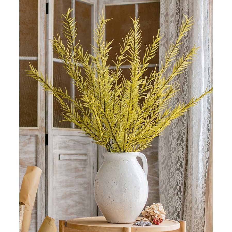 Flax Grass Stem in Yellow