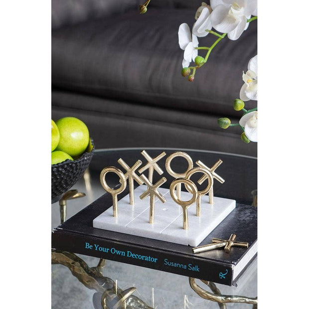 Marble Tic Tac Toe Game