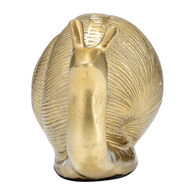 Gold Decorative Snail Figurine