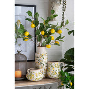Lemon Harvest Vase