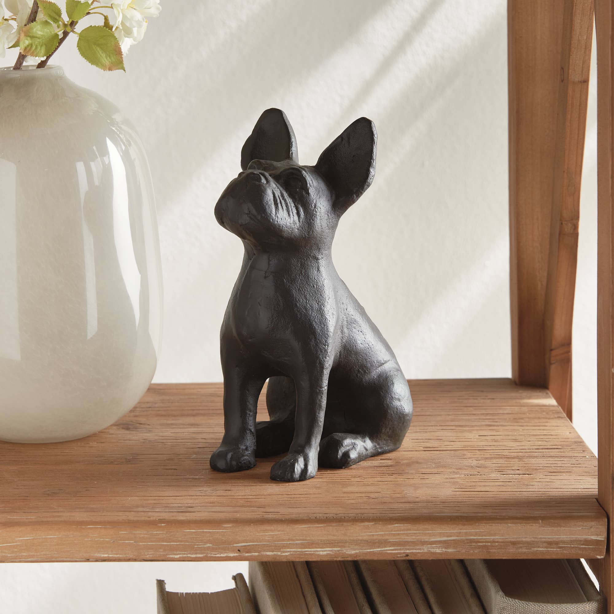 Good Boy Dog Sculpture, Black