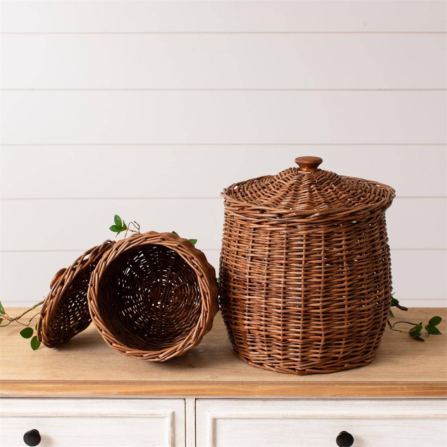 Wicker Storage Basket