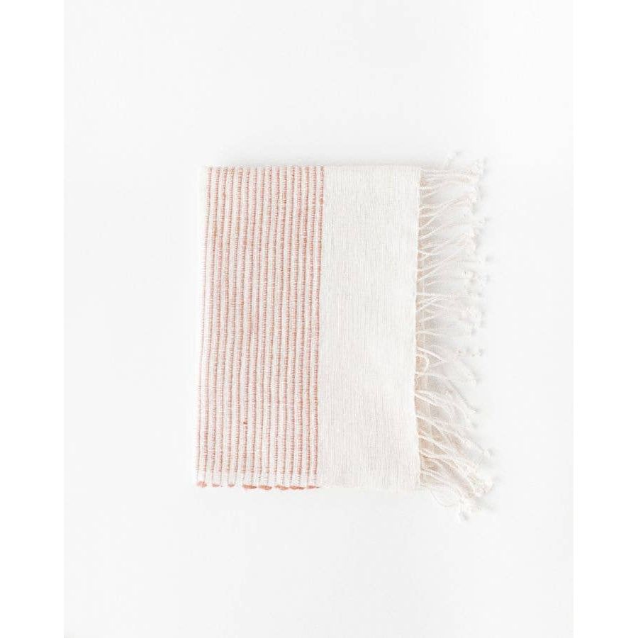 Riviera Striped Cotton Hand Towel | Handwoven in Ethiopia