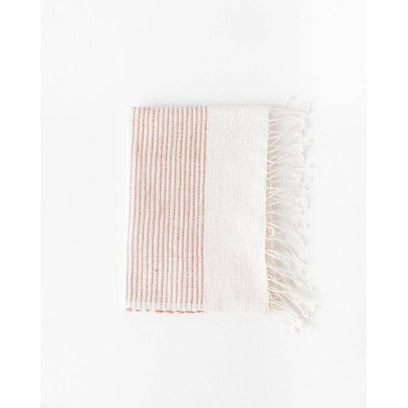 Riviera Striped Cotton Hand Towel | Handwoven in Ethiopia