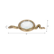 Gold Snake Magnifying Glass
