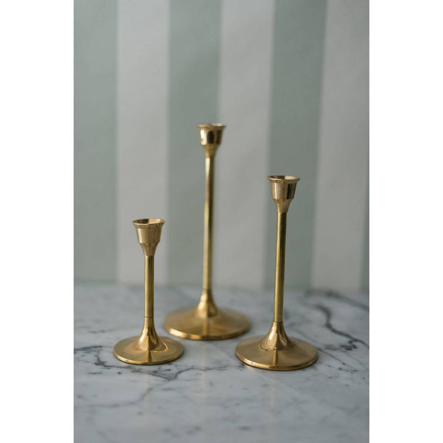 S/3- Brass Candlestick Set