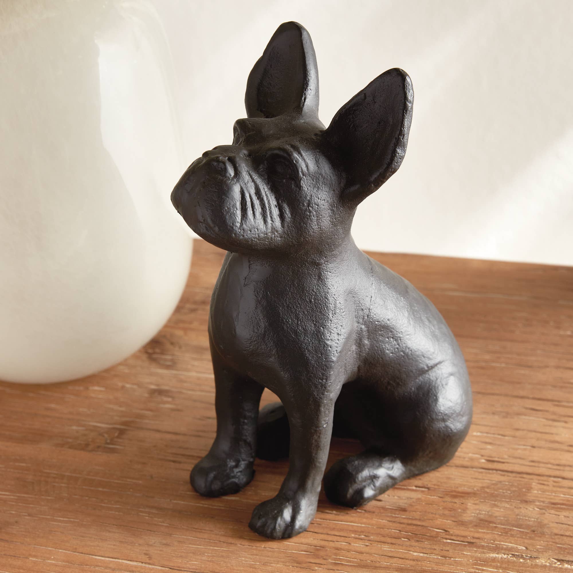 Good Boy Dog Sculpture, Black