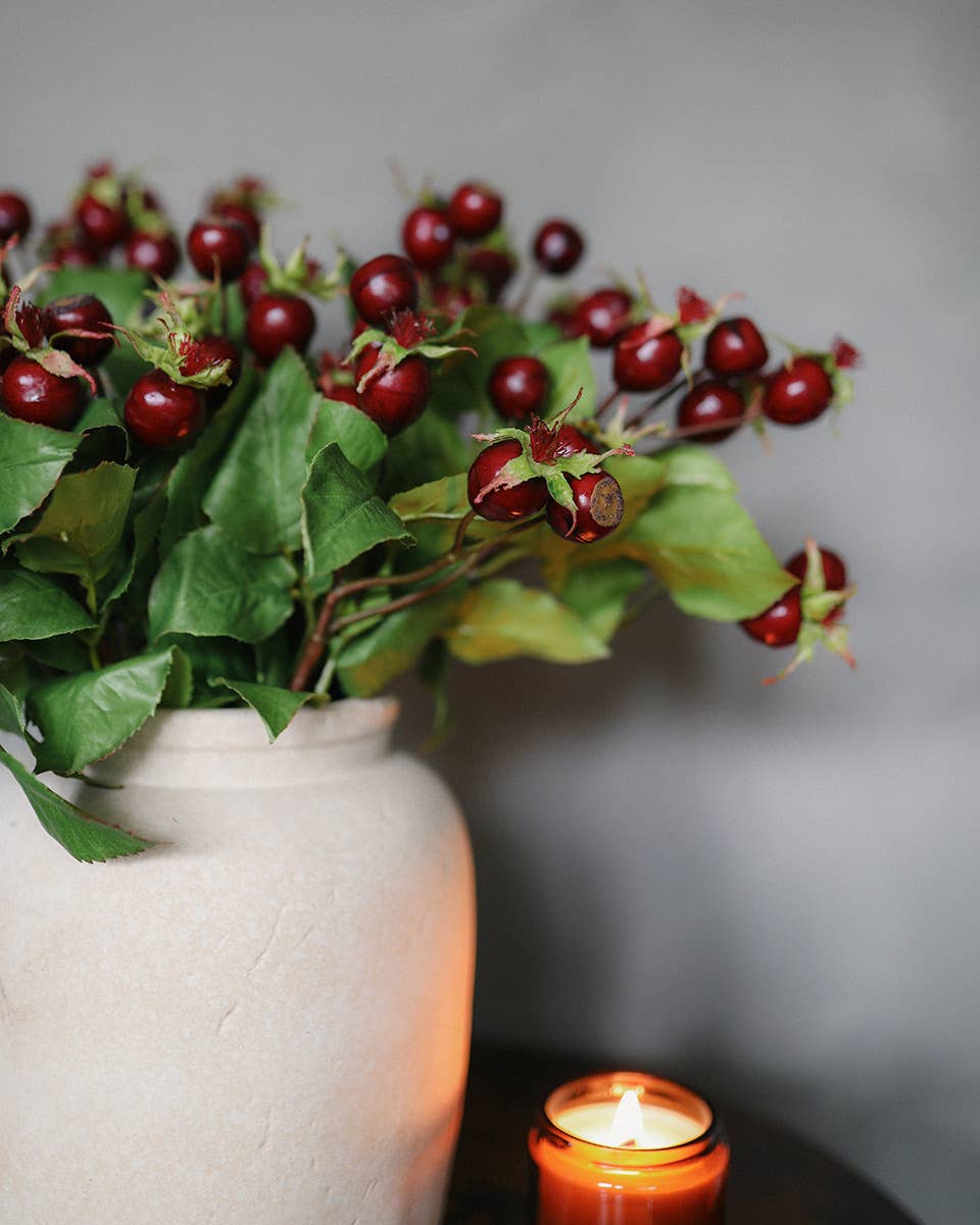 Artificial Rose Hip Berries 18