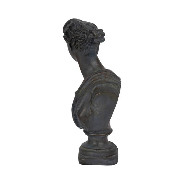 Bronze Grecian Bust Sculpture
