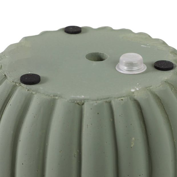 Sage Green Fluted Planter