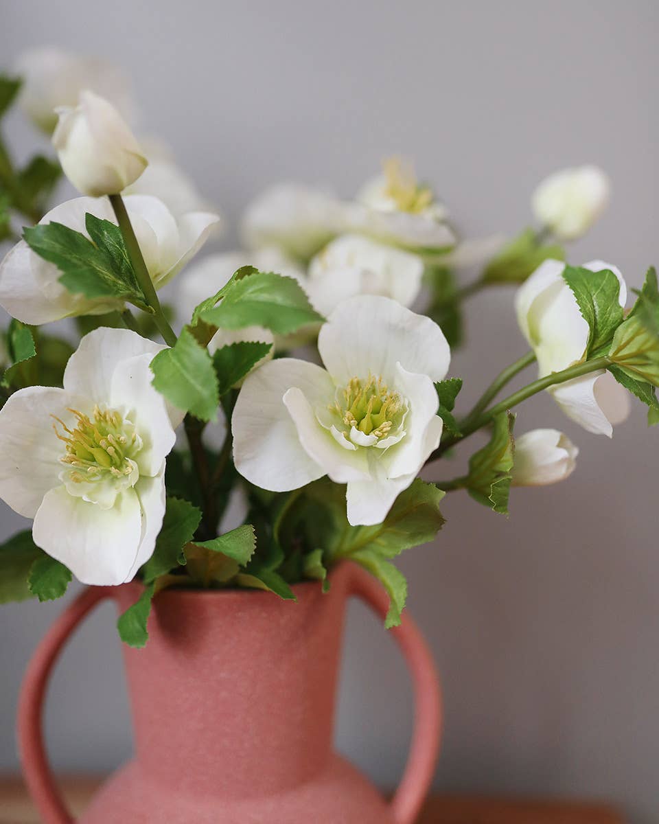Real Touch White Hellebore 18