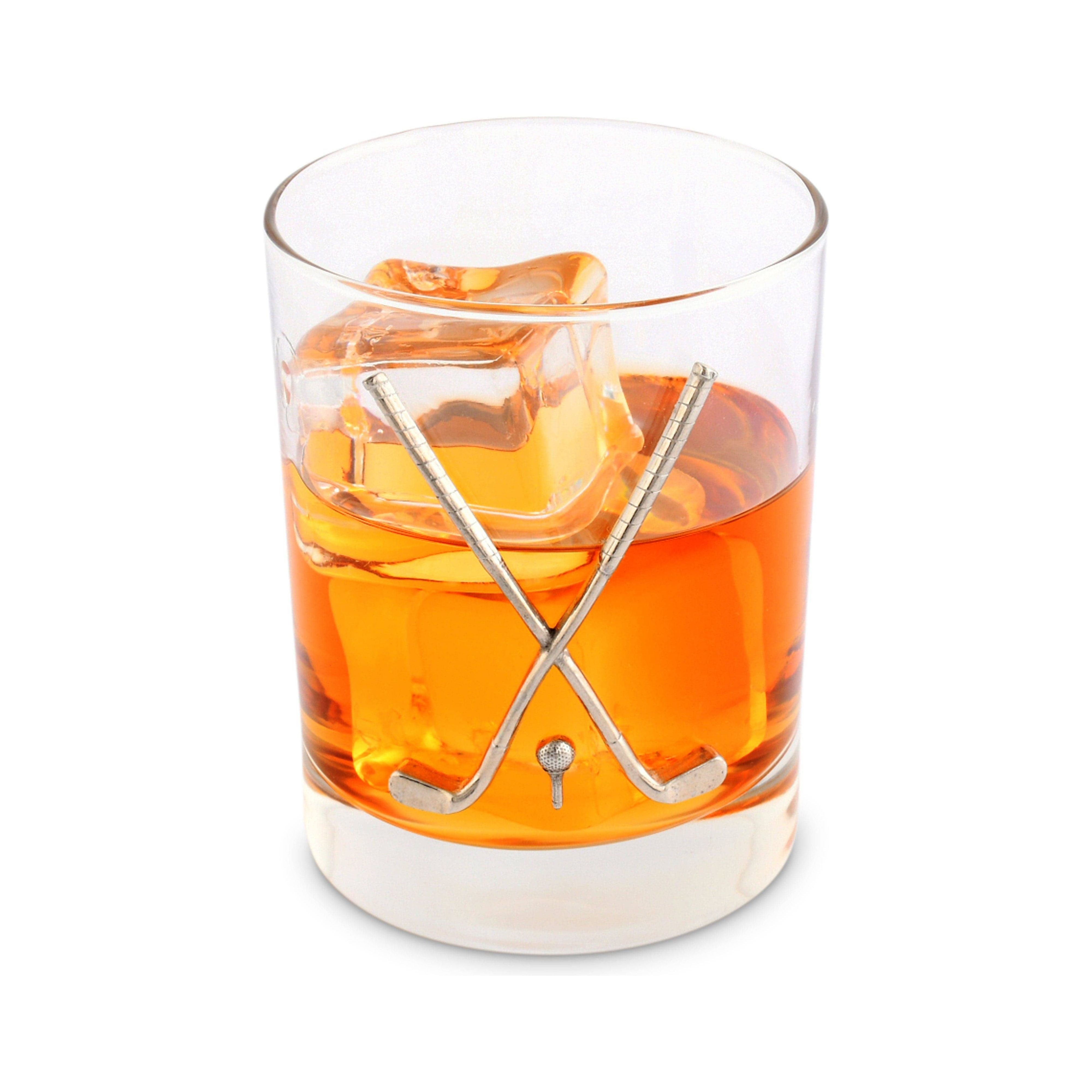 Golf Club Double Old Fashioned Glass