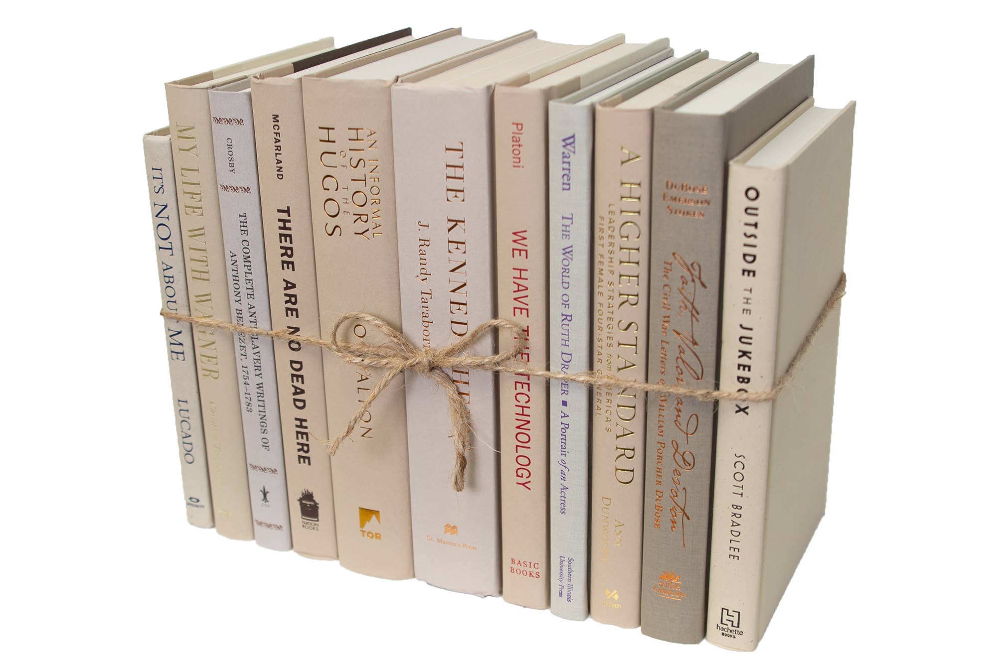 Decorative Book Bundle – Driftwood, Tan