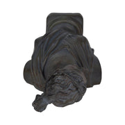 Bronze Grecian Bust Sculpture