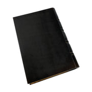 10" Black Wood Hollow Book Safe Storage Box