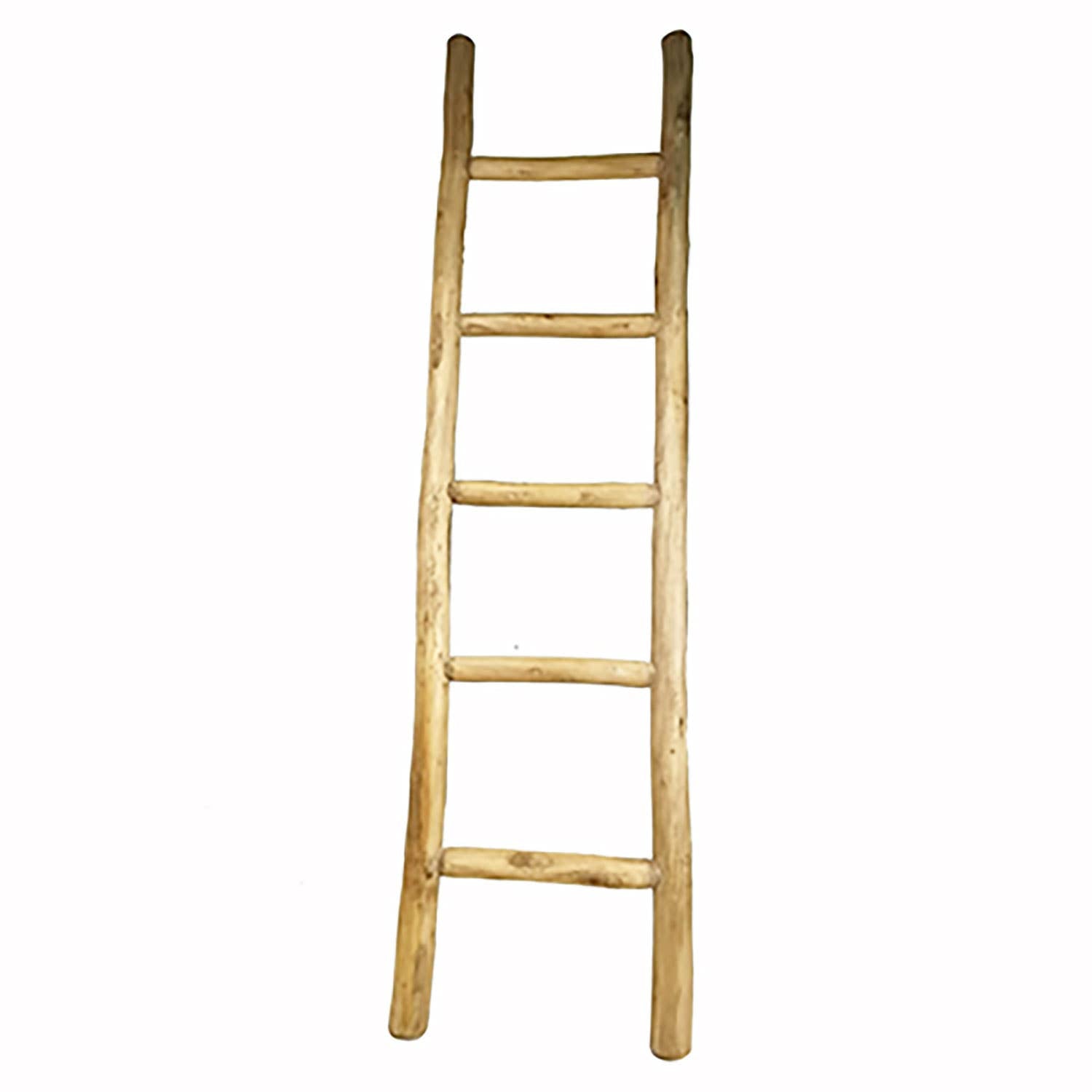 Wooden Ladder - Natural Wood