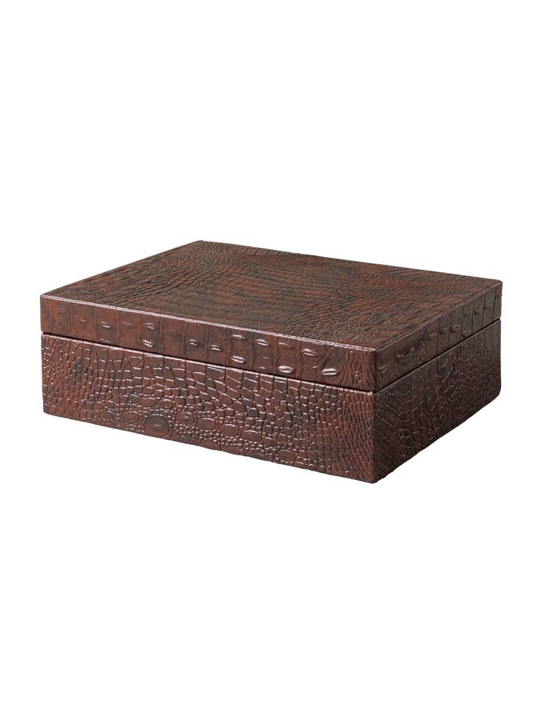 Large leather box Bond