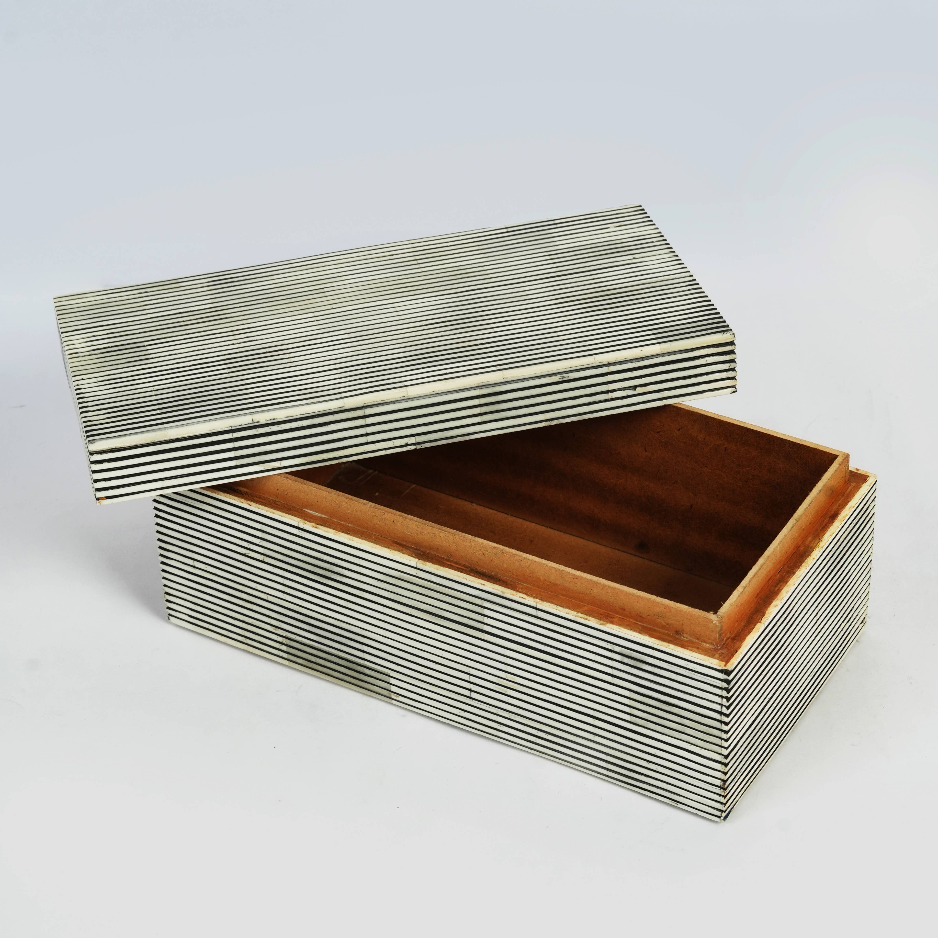 Pinstripe Inlay Box