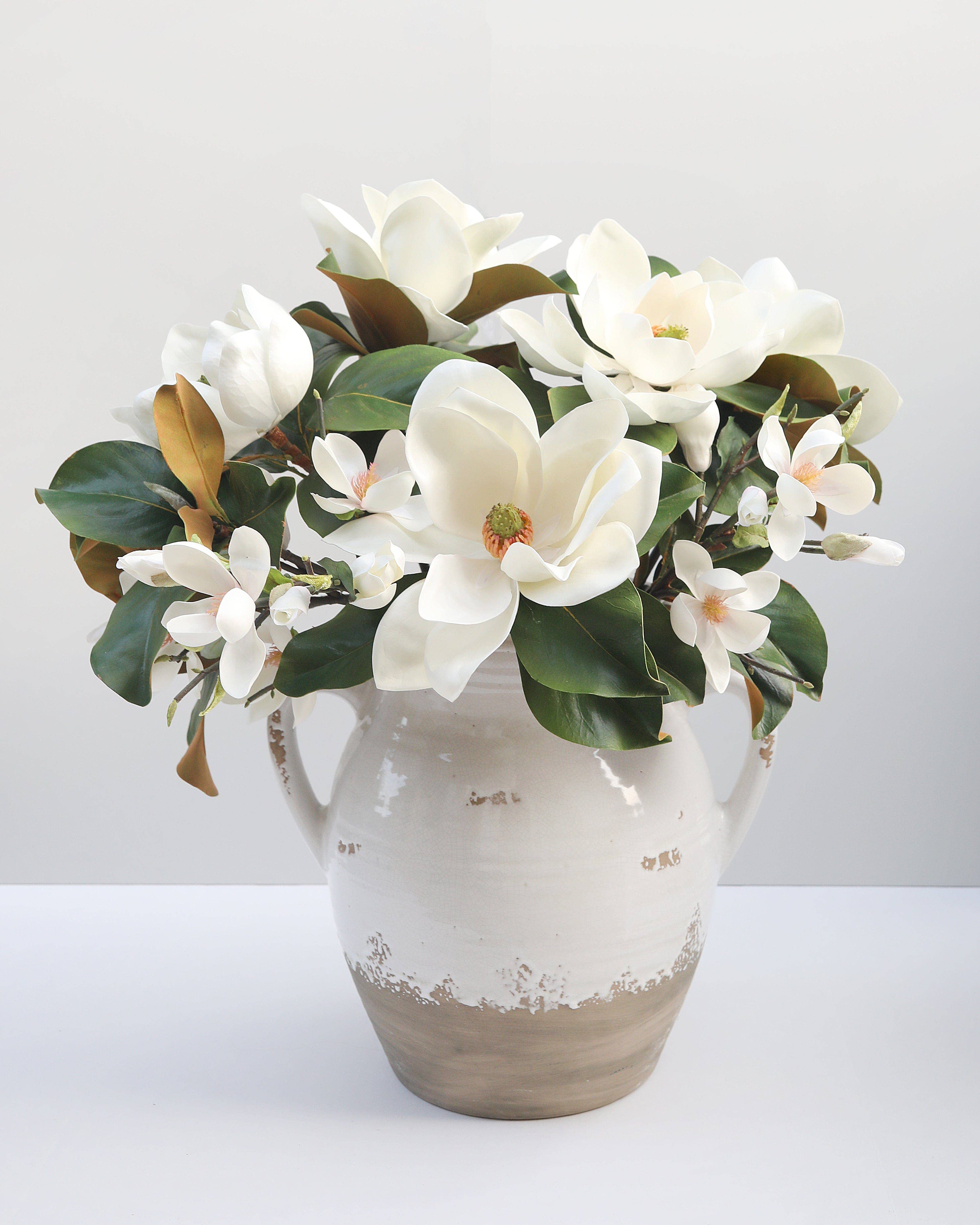 White Faux Magnolia 29