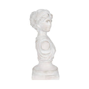 White Distressed Venus Bust Sculpture